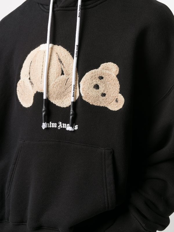 Palm Angels Bear - motif hoodie Black - My Store