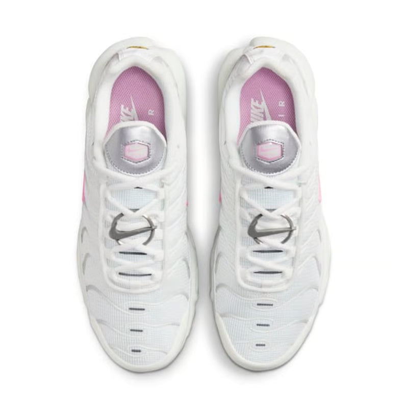 Nike Air Max Plus Summit White Pink Rise Sneaker
