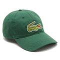 Lacoste Big Crocodile Adjustable Green Cotton Cap