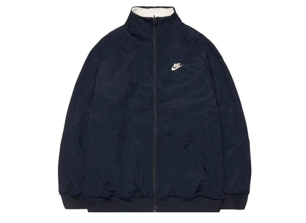 Nike Big Swoosh Reversible Boa Jacket Black