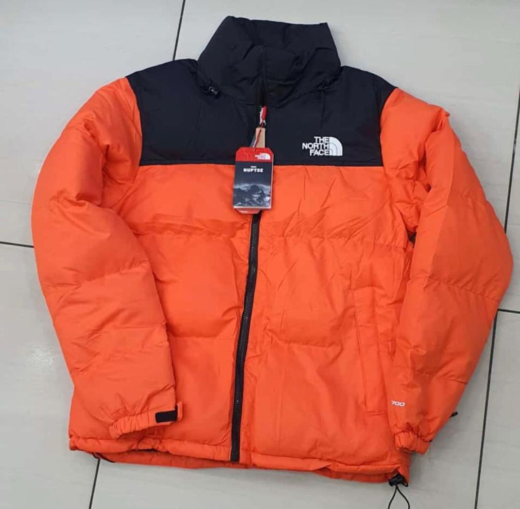 The North Face 1996 Nuptse Retro puffer jacket - Orange - Hype Store