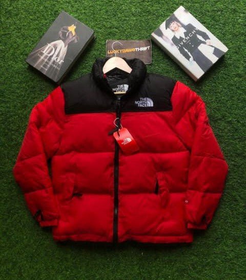 The North Face 1996 Nuptse Retro puffer jacket - Red - Hype Store