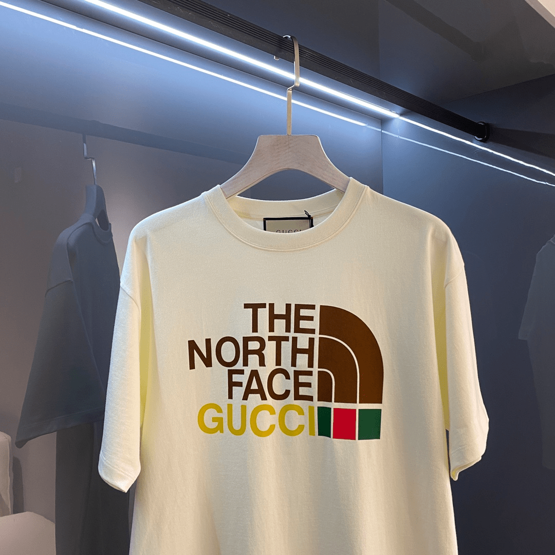 The North Face x Gucci t-shirt White - Hype Store