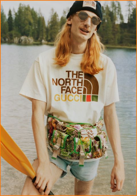 The North Face x Gucci t-shirt White - Hype Store